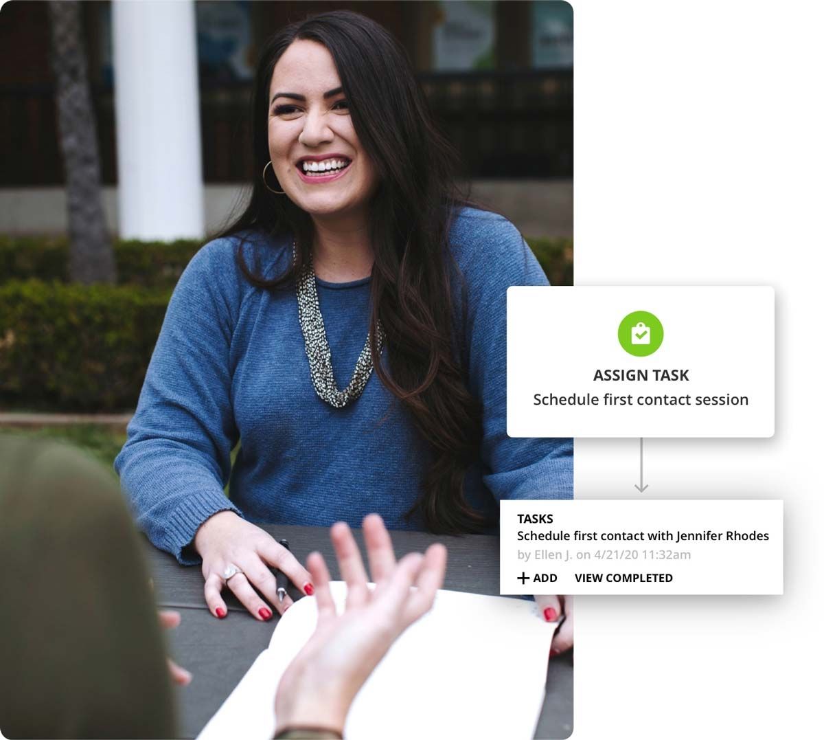 An image of Ontraport's PR Manager, Stephanie Cuevas.