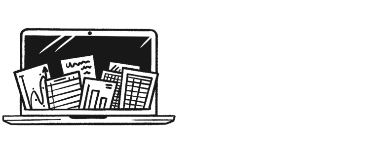 Icon of a laptop computer