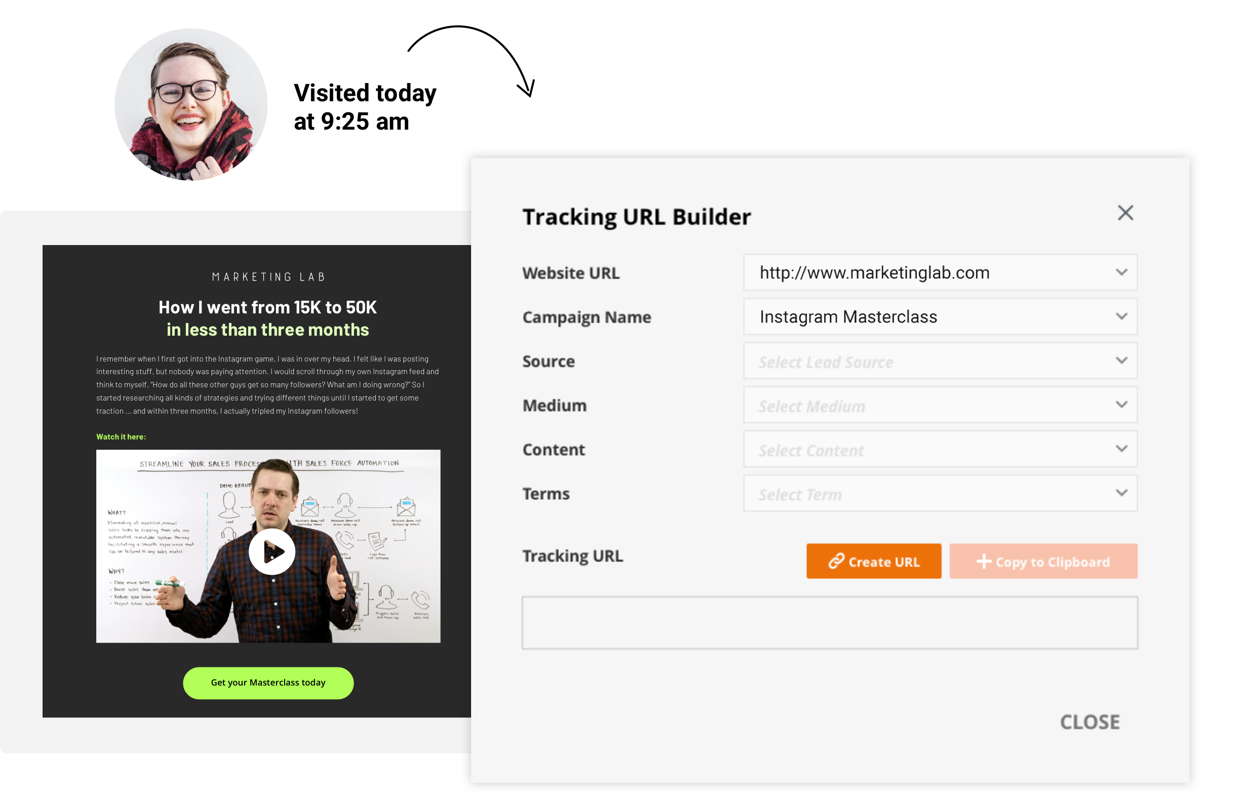 Track your leads activities with the Ontraport app