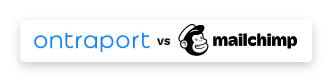 Ontraport and Mailchimp logos