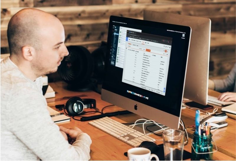 An Ontraport user viewing their Contacts collection