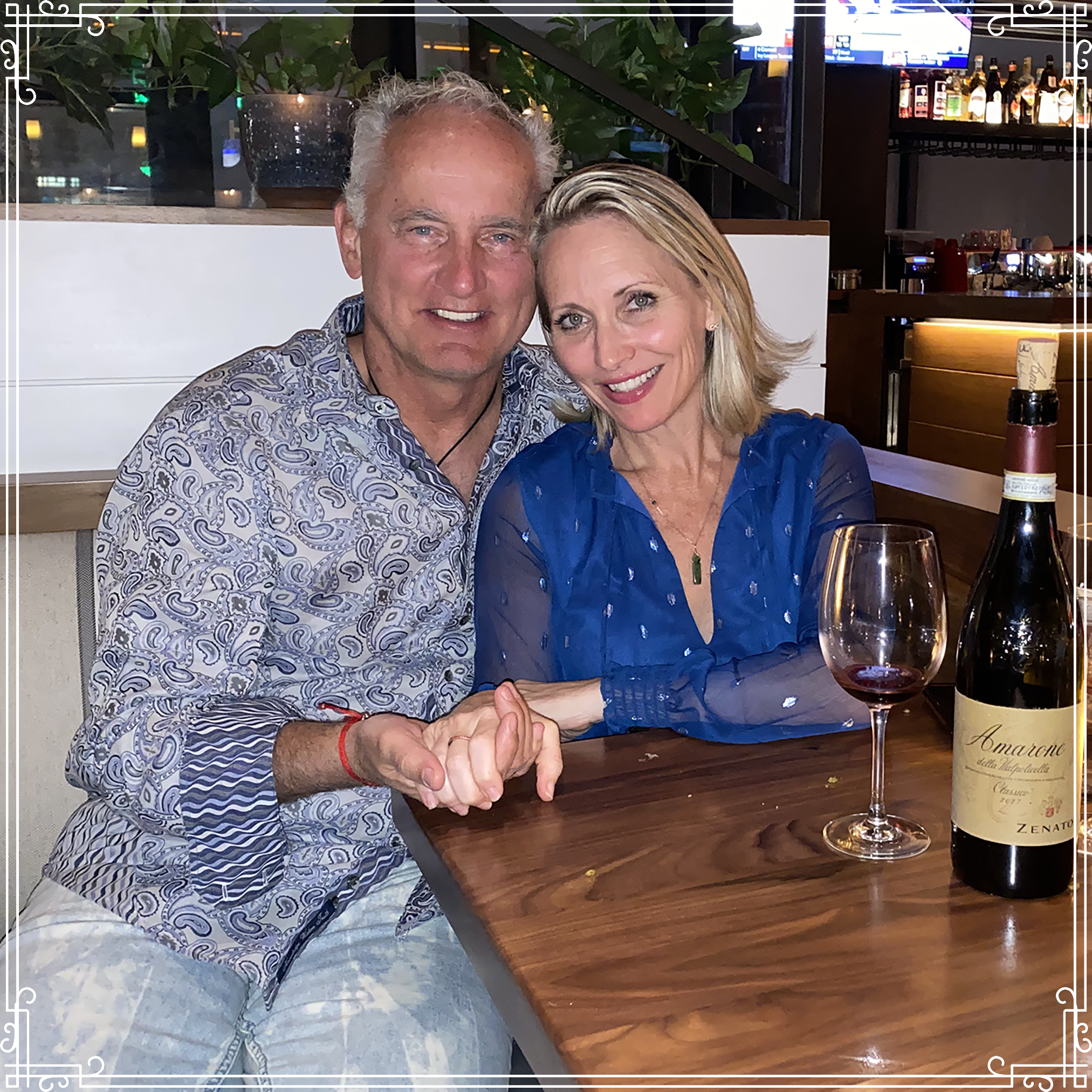 Michael Neeley and Krista Inochovsky Neeley lead Entrepreneur mastermind group in Tuscany Italy villa