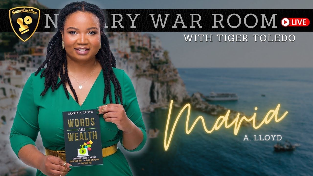 Maria Lloyd featured on Notary War Room Podcast