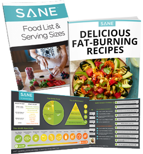 SANE Recipe Books and Food List, Along With SANE Eating Guide