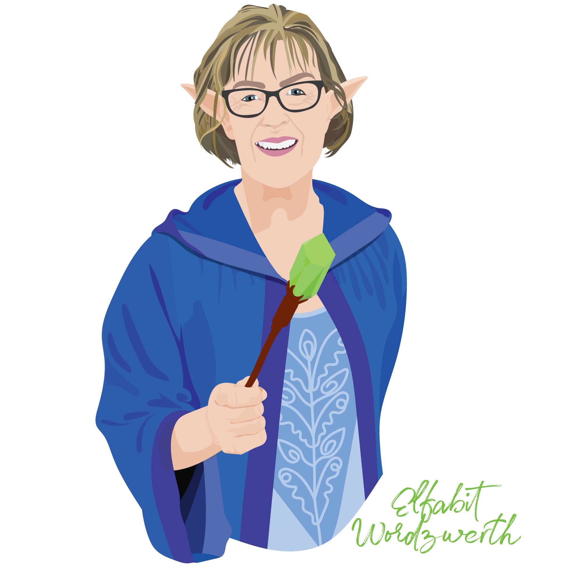 Illustration of Elfabit Wordzwerth