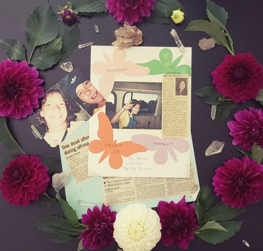 A memorial for Melinda