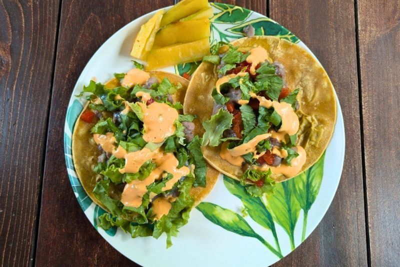 This might look like a regular ol’ taco picture with some star fruit on the side, but this picture is more than that.