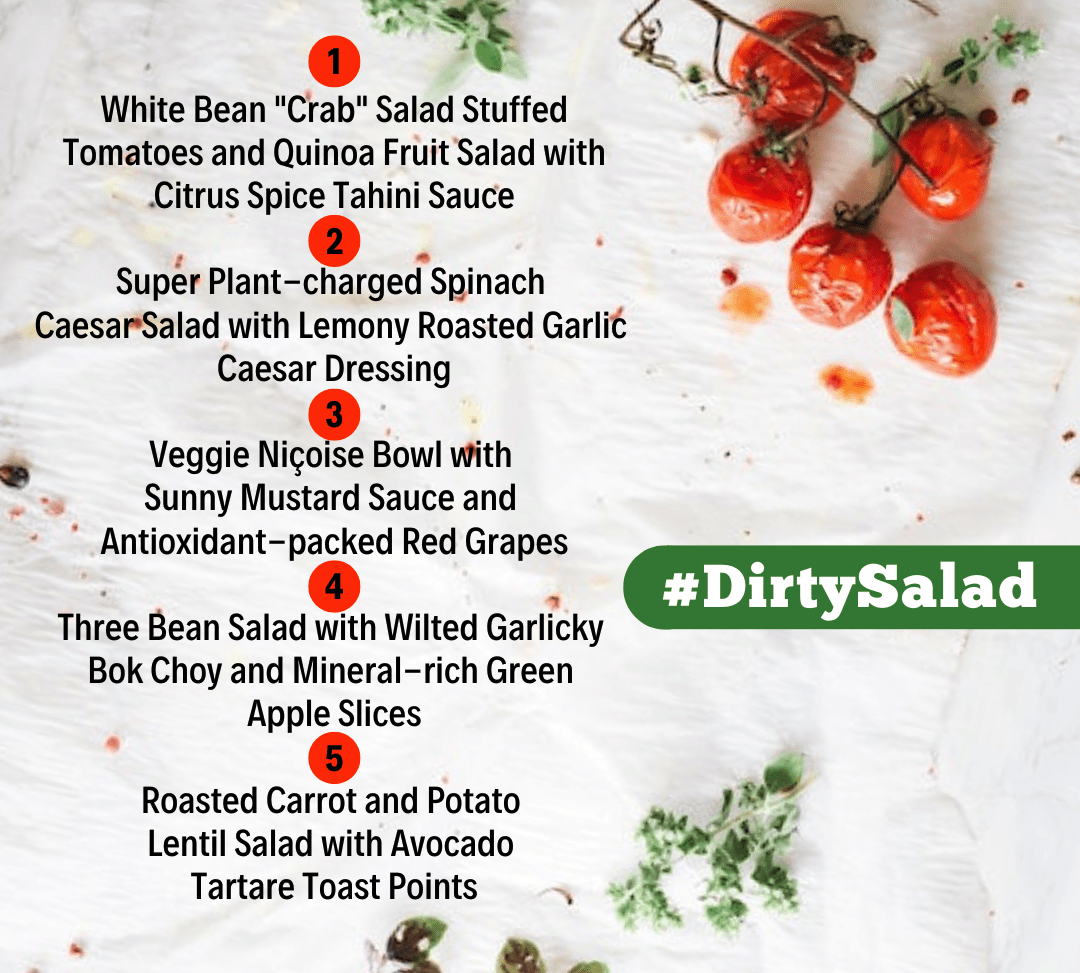 dirty salad meal plan
