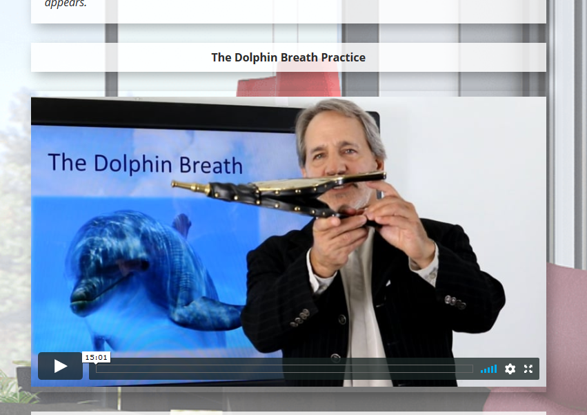 The Dolphin Breath Practice
