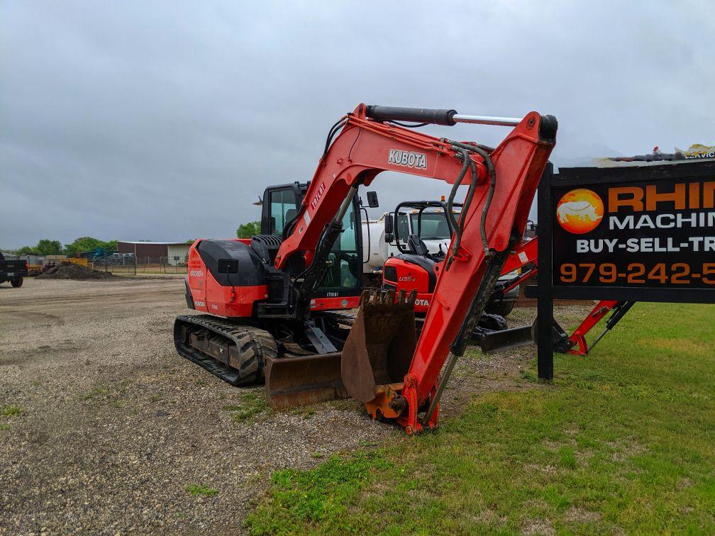 2016 Kubota KX0804R3A Mini Excavator 576014 Machine New