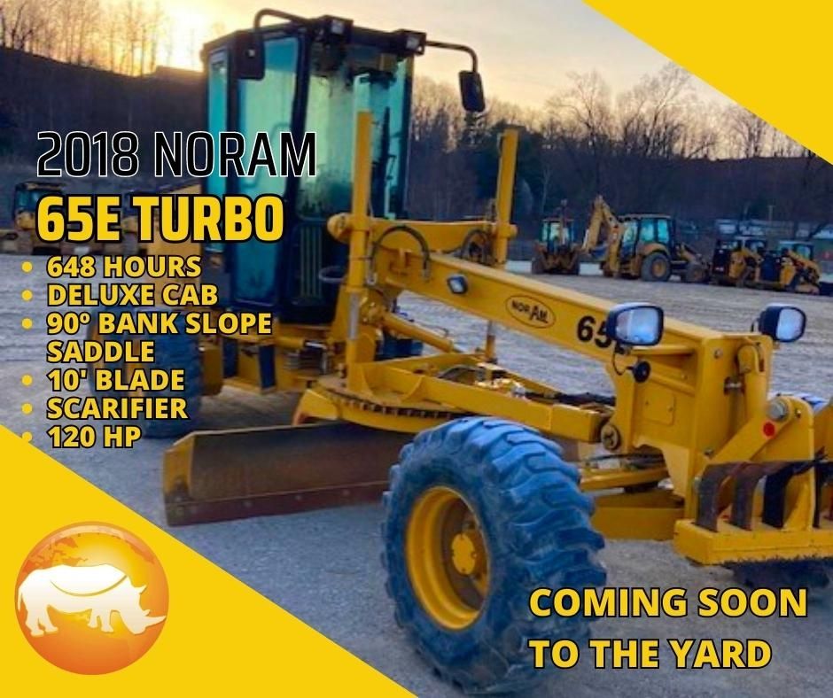 2018 Noram 65E Turbo Motor Grader 576123 Machine New