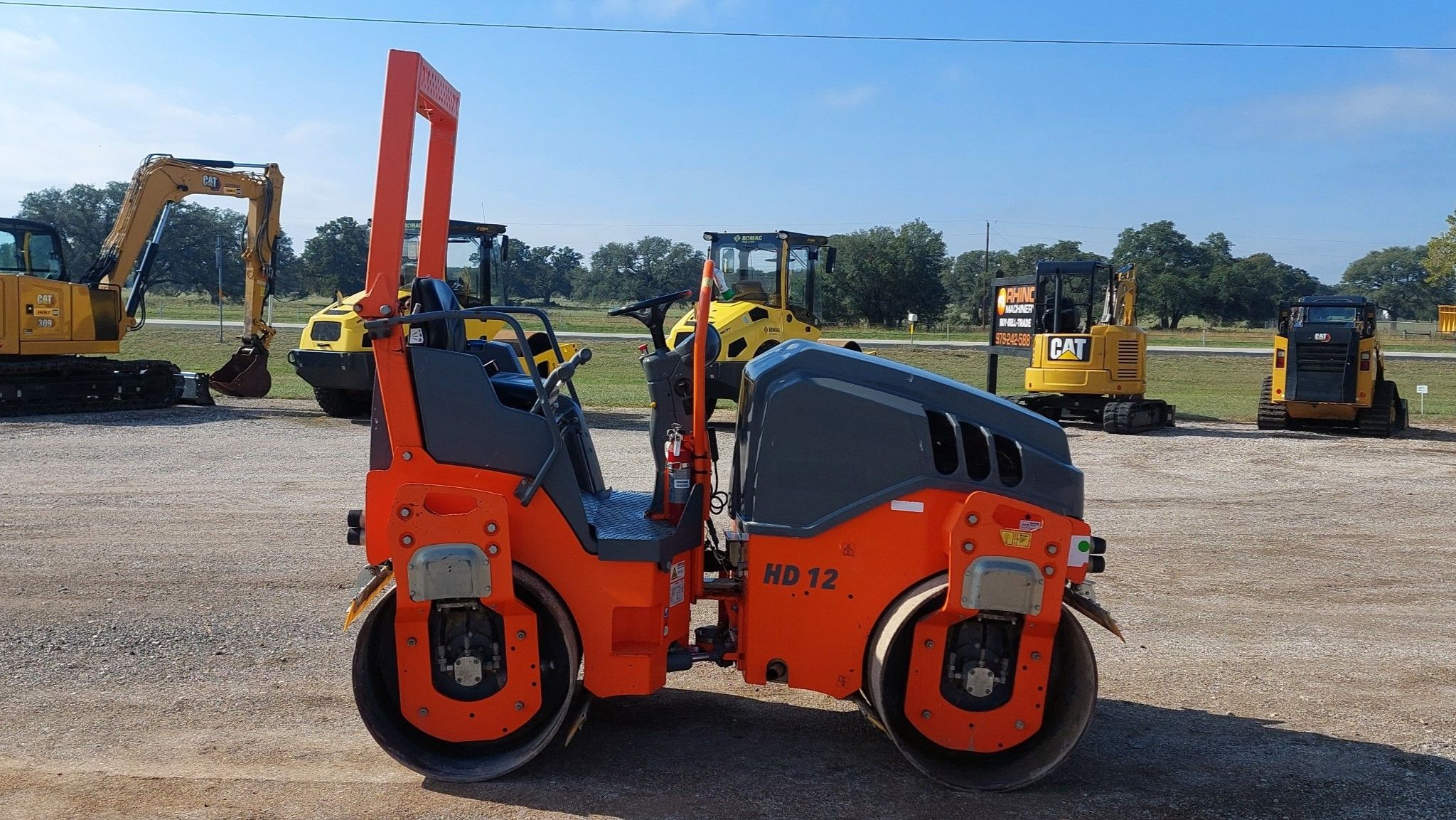 2017 Hamm HD12VV Asphalt Roller 575009 Machine New