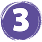 Circle with number 3 inside