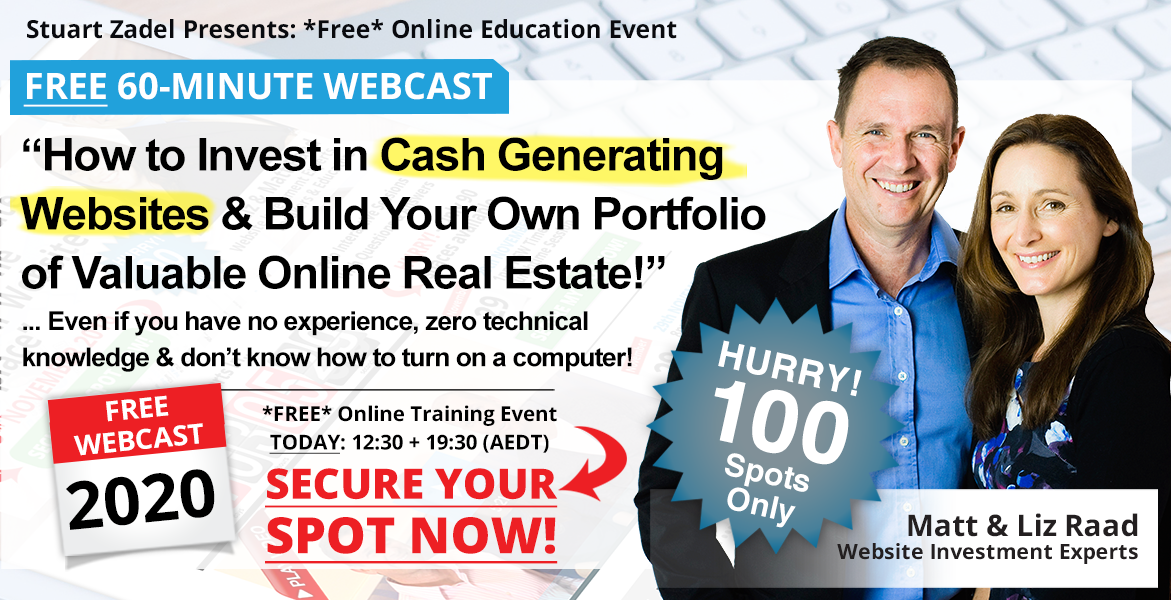 FREE Webcast