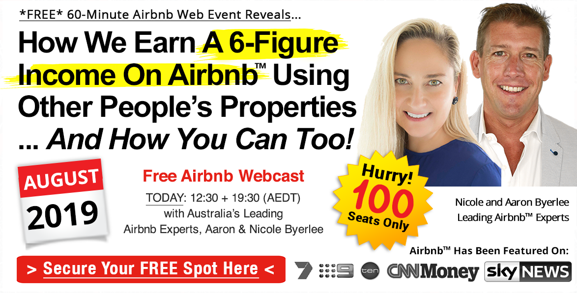 FREE 90-Minute LIVE Airbnb Training Event