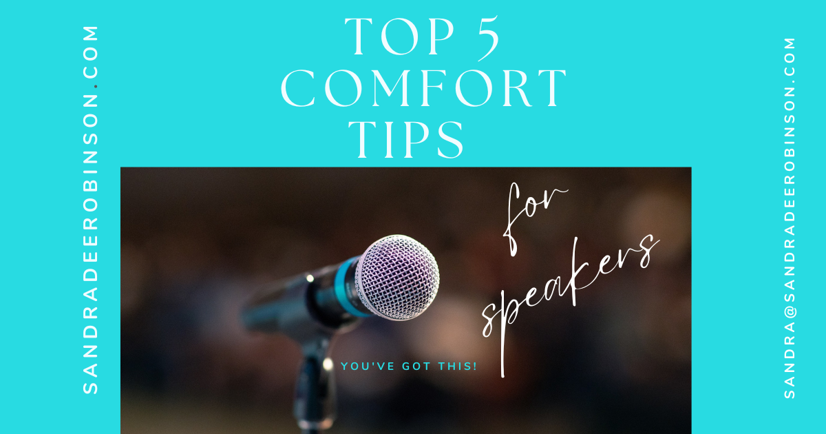 Top 5 Comfort Tips For Speakers