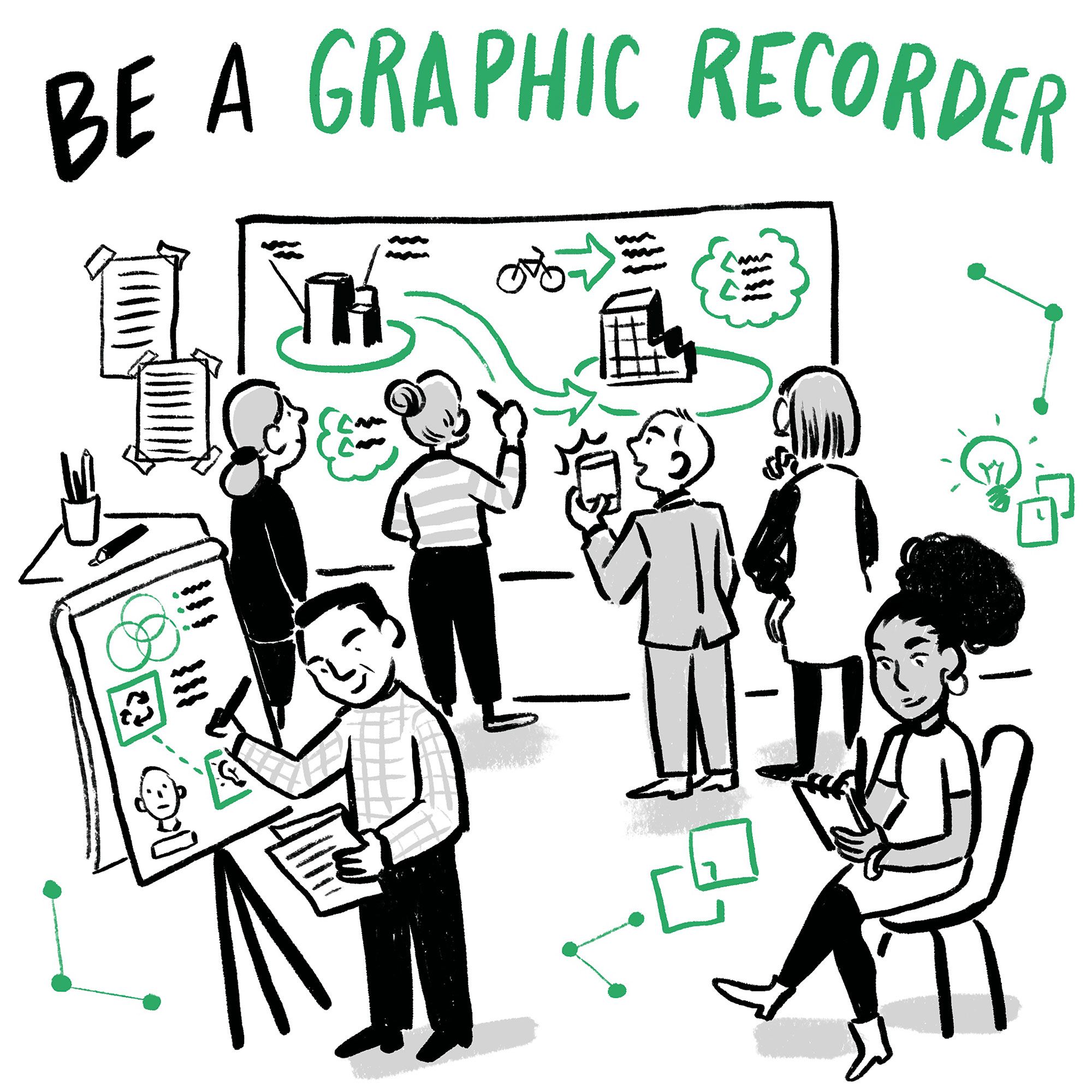 We can train your in-house Graphic Recorder