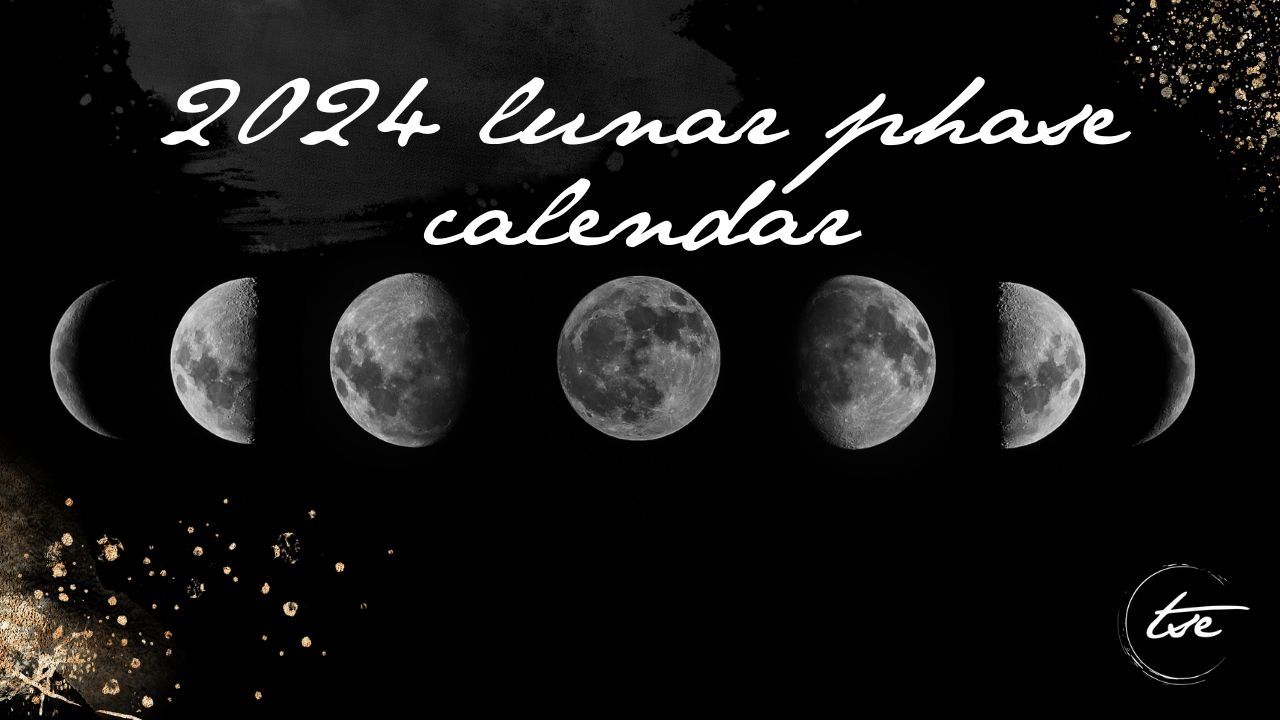 FREE 2024 Lunar Phase Calendar