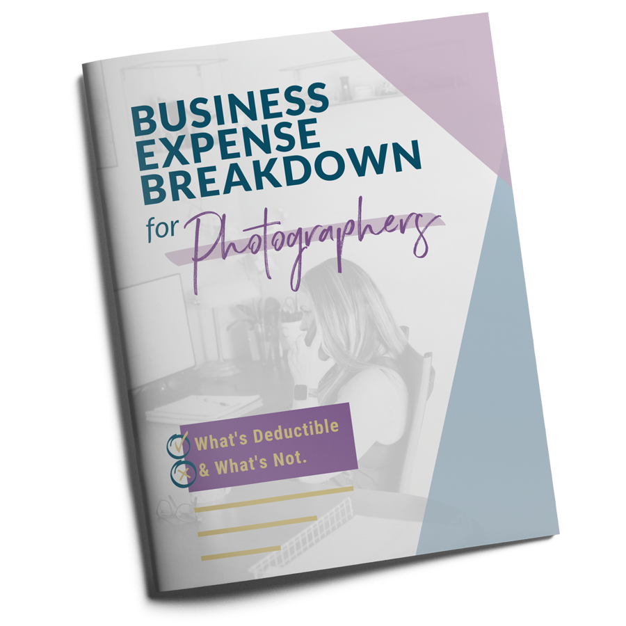 Grab the Business Expense Breakdown for Photographers