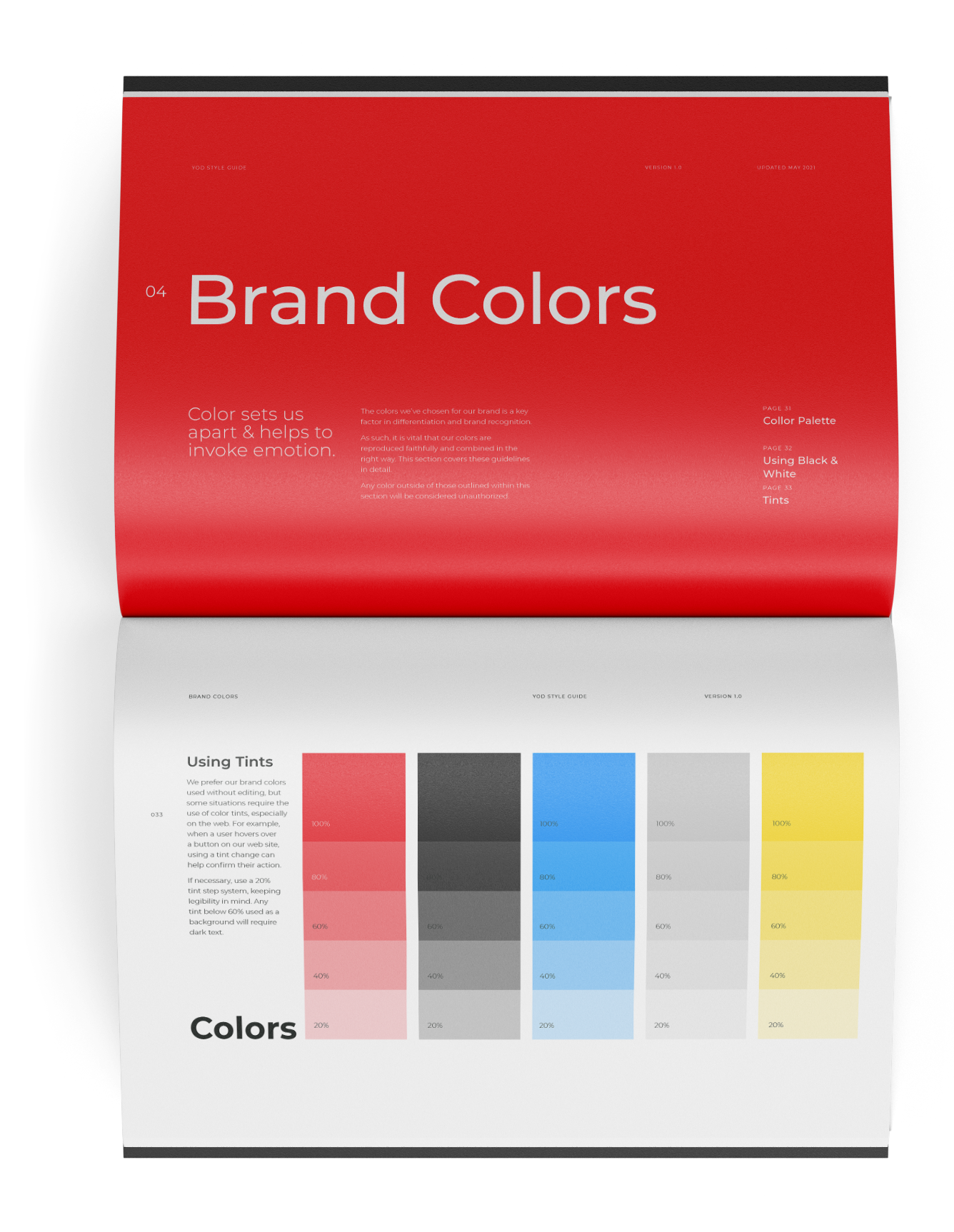 Ethos Media Brand Strategy Guide Brand Colors for Brand Develompent