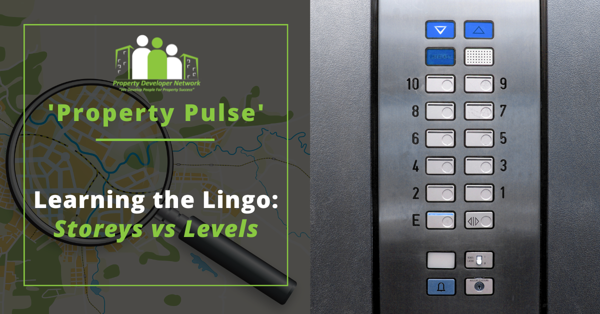 Property Development storeys versus levels