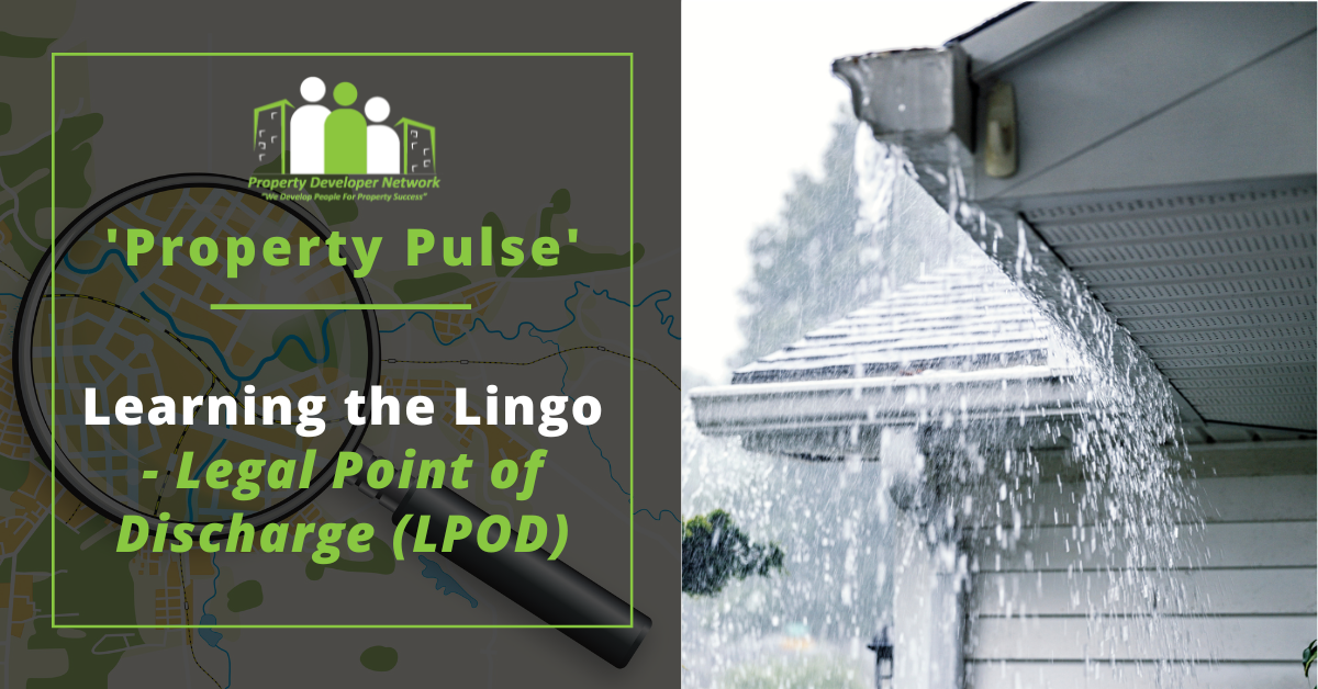 legal point of dischrage development