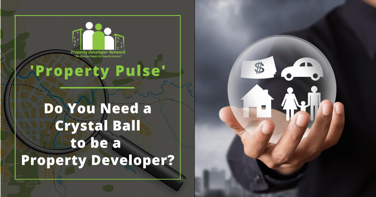property developer analysing market data
