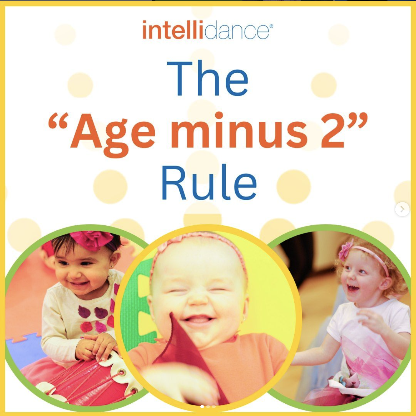 The "Age minus 2" rule