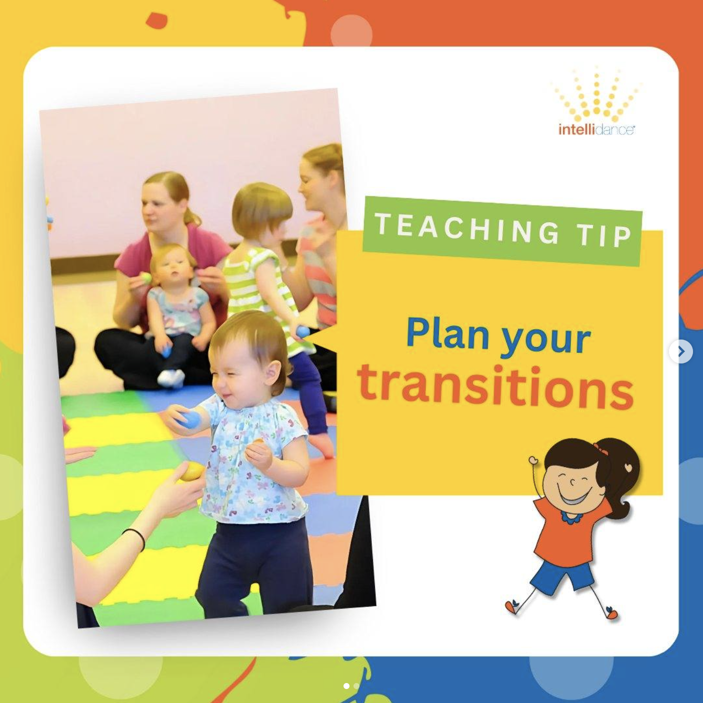 Teaching tip: plan your transitions