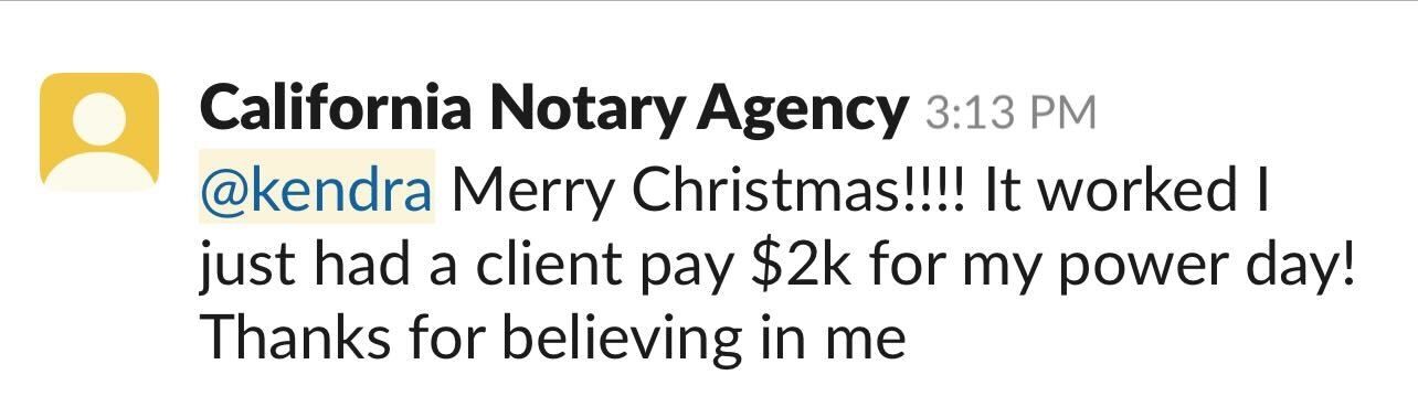 testimonial screenshot