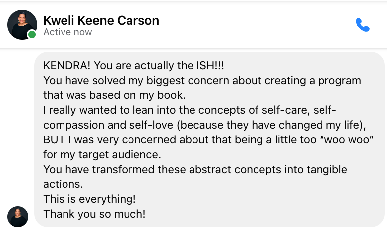 testimonial screenshot