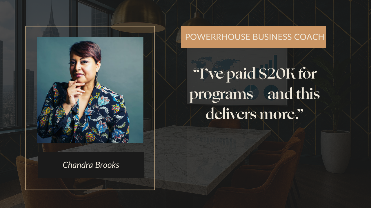 Chandra Brooks Testimonial