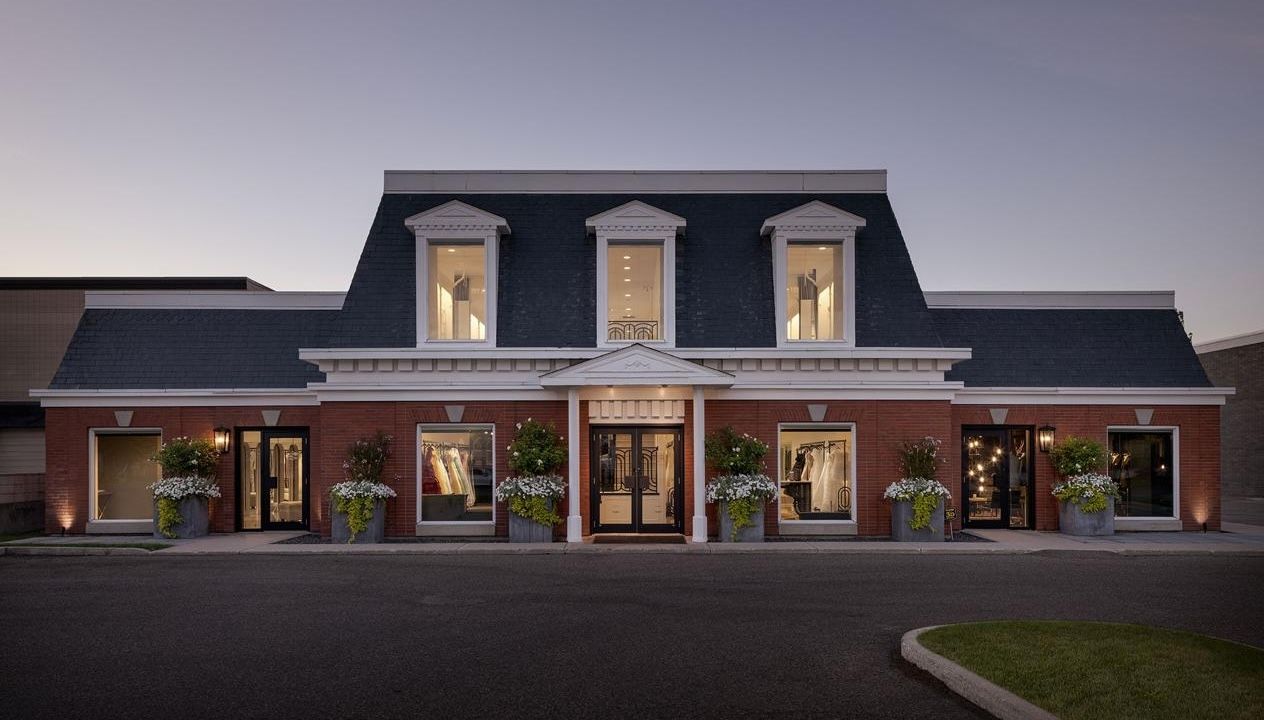 exterior shot of the bridal centre