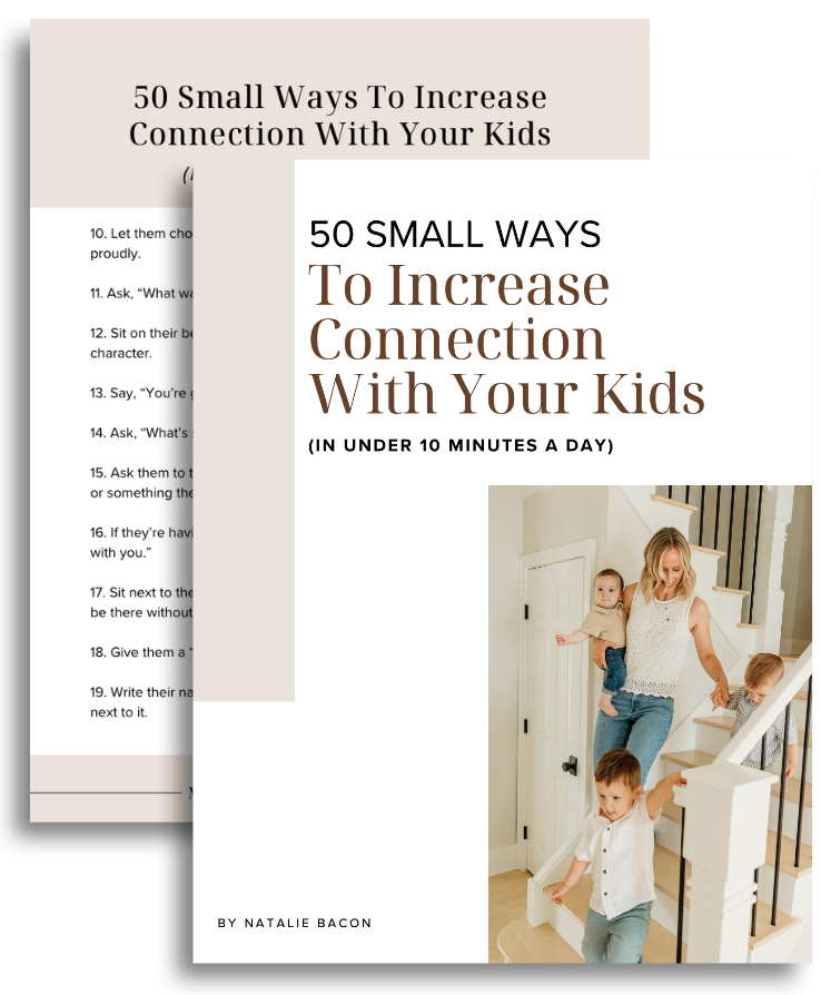 50 Small Ways To Connect With Your Kids