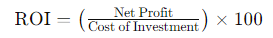 ROI Formula