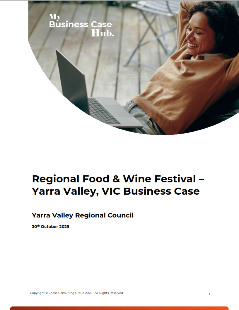 Local Government Events Business Case Template