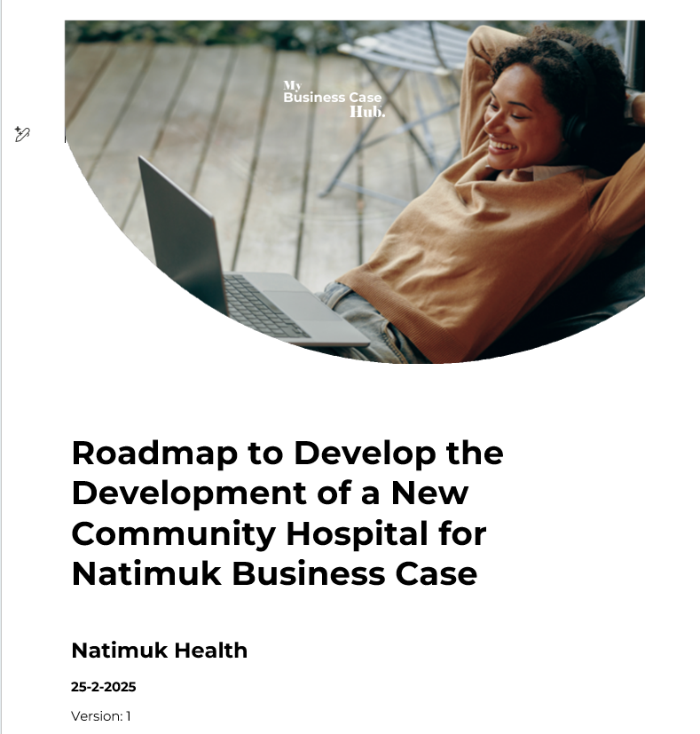 New Product Business Case Template