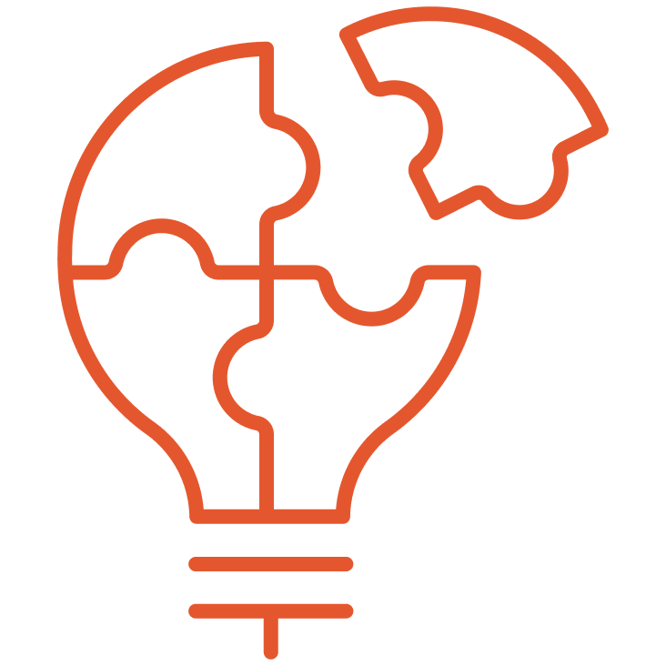 Innovation - develop, strengthen and commercialise innovative ideas successfully 