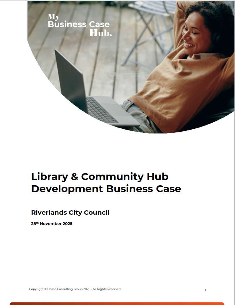 Local Government Community & Social Projects Business Case Template