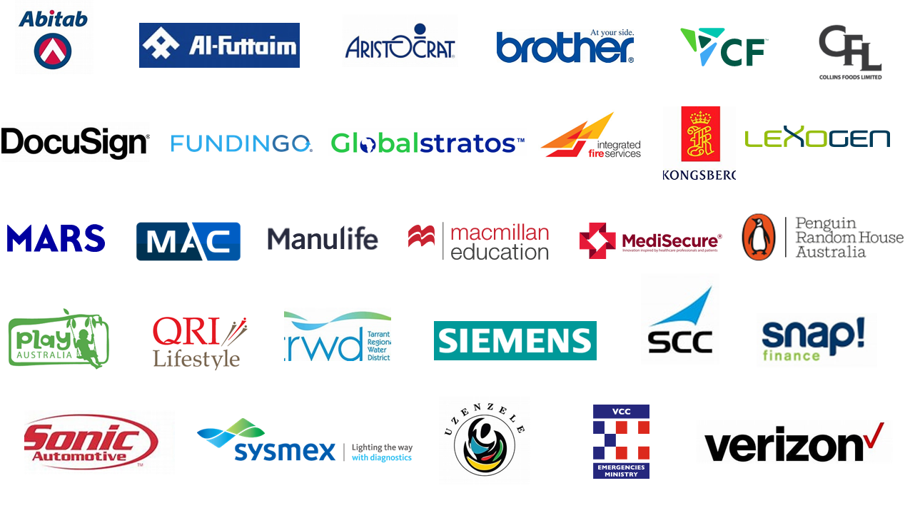 We Helped Professionals From Leading Organizations In Over 55 Countries.