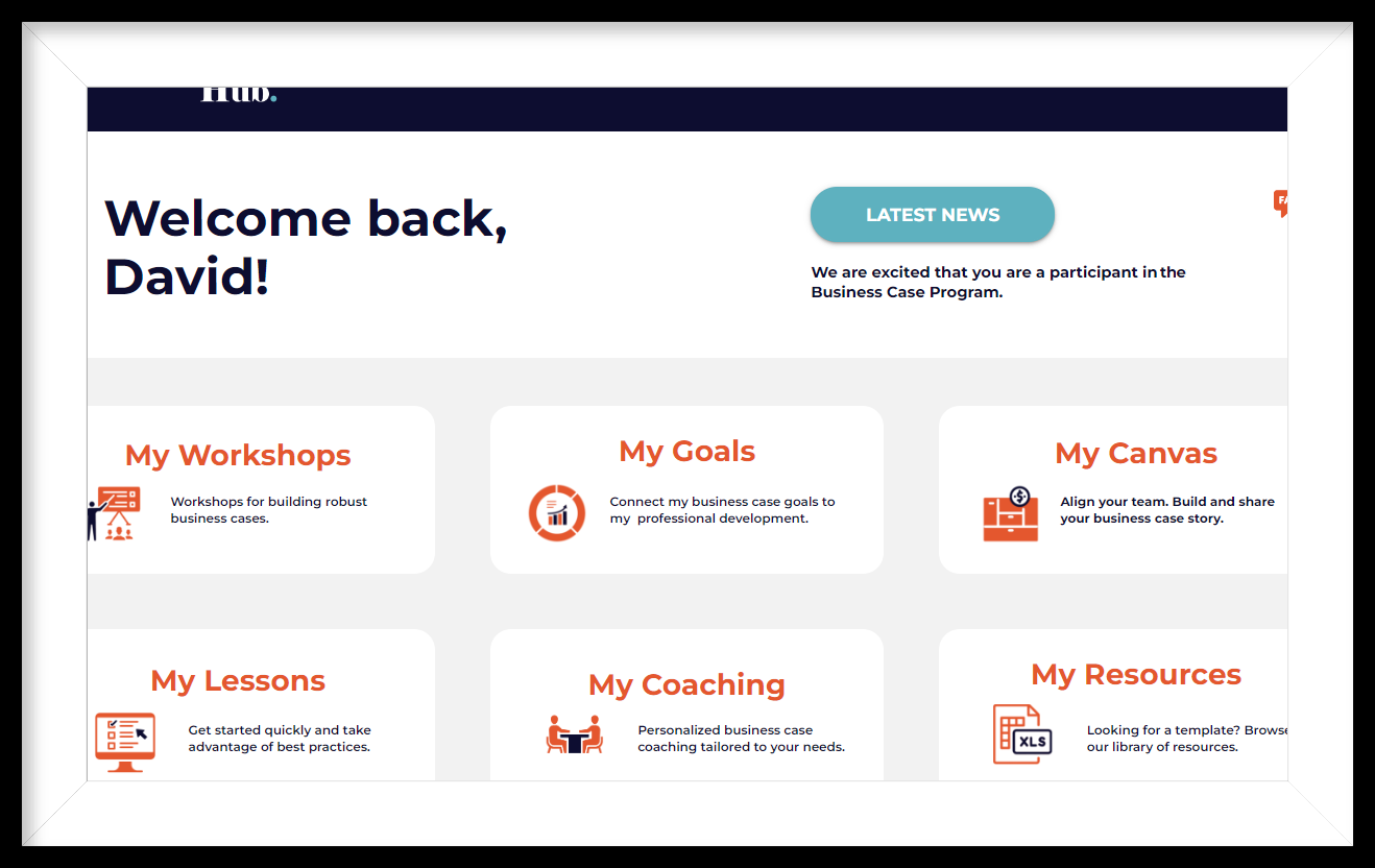 My Business Case Hub Membership