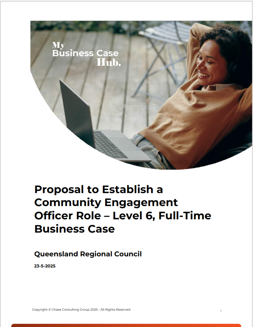 Local Government HR Business Case Template