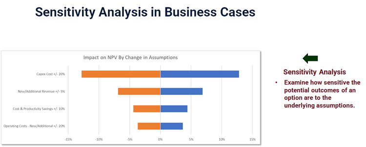 Sensitivity Analysis in Business Cases