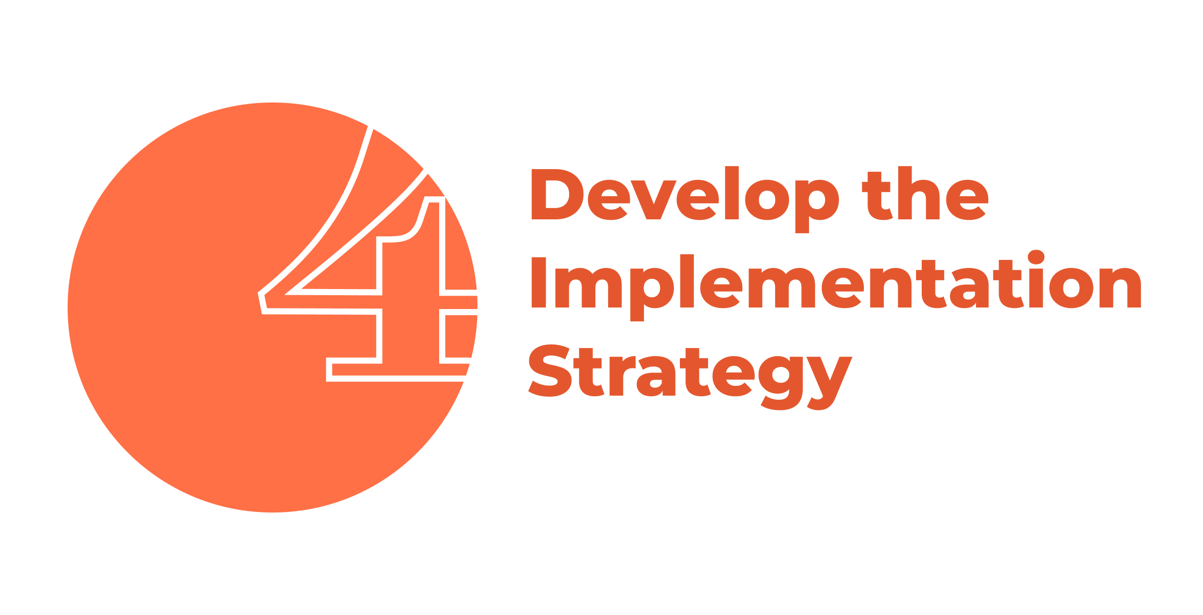Step 4: Develop the Implementation Strategy
