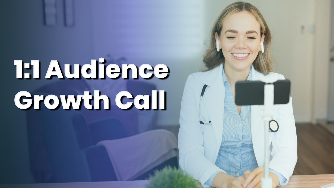 Audience Growth | Dr Ernesto MD - Physician Coaching