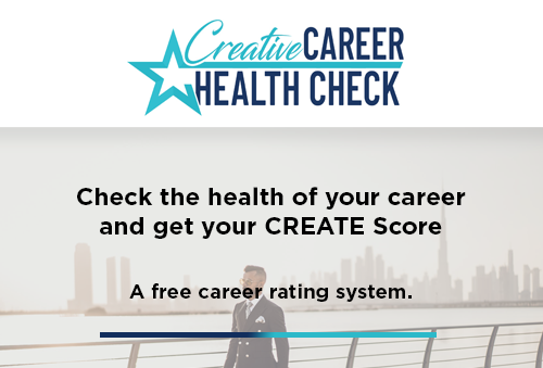 Check your career health score, a businessman walking