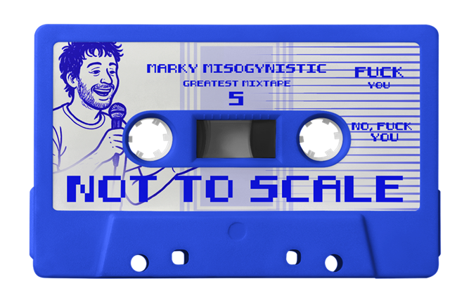 A clown in an event wearing a black hat , white polo with red collar ribbon and necktie