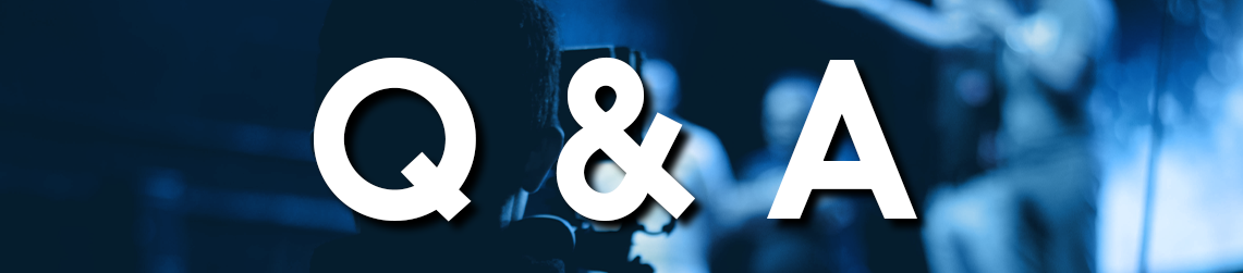 Image of a man filming 