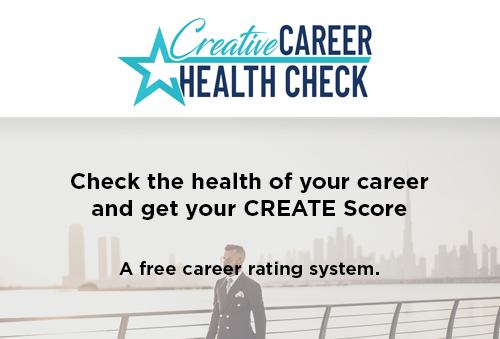 Check your career health score, a businessman walking