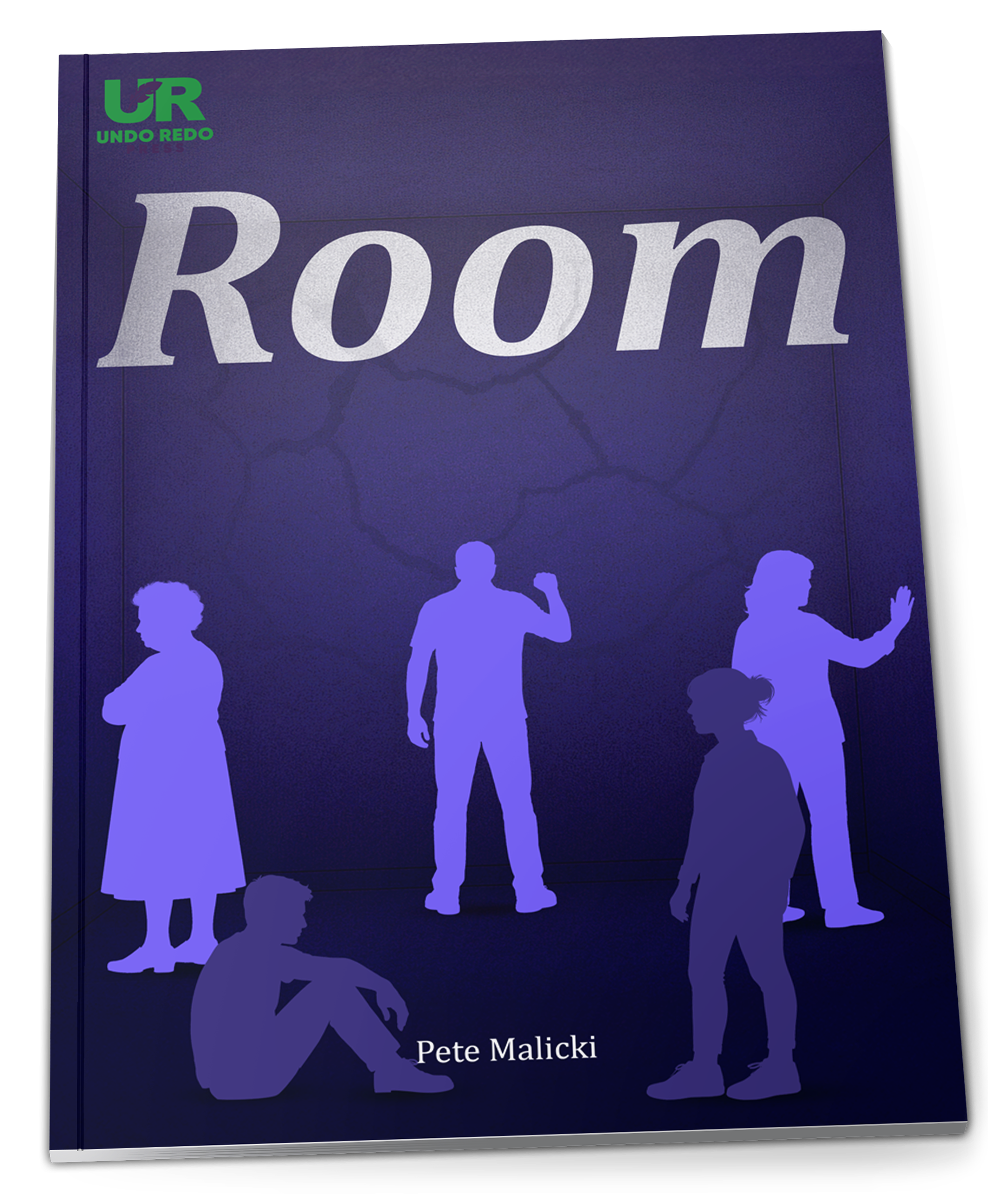 A male that is scared of a psycho man in front of him